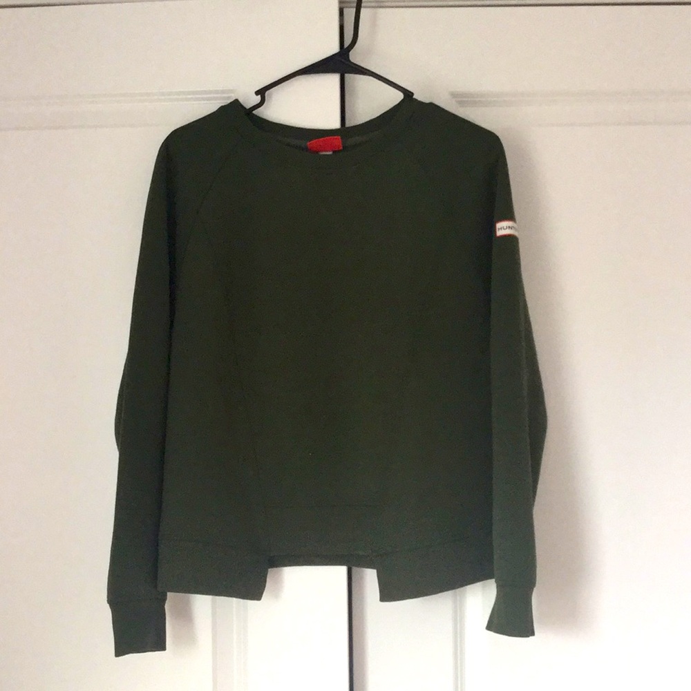 Hunter green sweatshirt size L